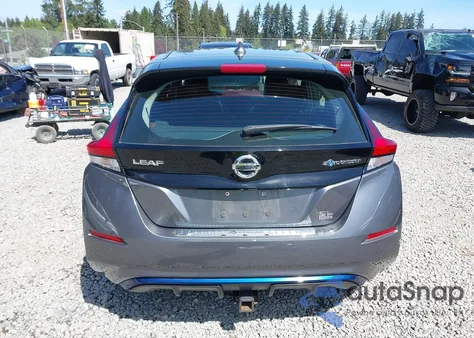 2019 Nissan Leaf Sl Plus из США, поврежденный, VIN 1N4BZ1CP5KC320287